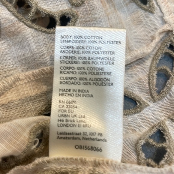 Free People - We the Free embroidered layer cut out - size XS - Picture 5 of 5